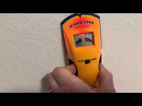 ZIRCON Brand L50 Stud Sensor (Stud Finder) | Easy to Use Tool To Find Studs Behind Drywall