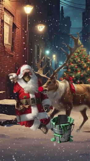 A Mikulás nem bírja a nyomást!