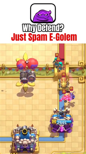 The Laziest Deck in Clash Royale 😂 | #clashroyale