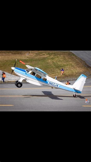 Check out the AOA on the 1972 HELIO 295 Courier piloted by our 2023 Heavy Touring 🏆Winner, Lukas Stutzer! Lukas took 🥇1st Place with a 102ft Take Off 75ft Landing for a combined winning short distance of 177ft! Join us for the 20th Annual Valdez Fly-in Air Show and STOL Competition, May 10 - 12, 2024 at Valdez Pioneer Field (PADZ) Visit the Valdez Fly-In website for full event details Photo Credit: Joe Prax | Valdez Fly-In & Air Show