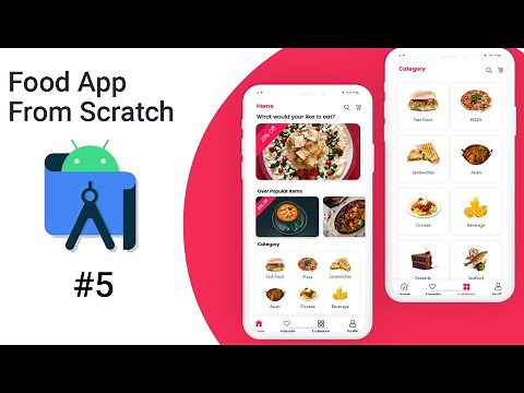 Android food app using (MVVM + Retrofit + Room) #5