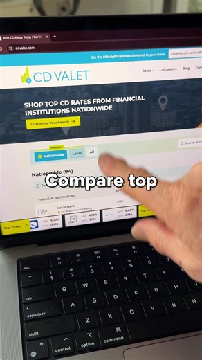 Stay secure even when the economy isn’t. CDs provide peace of mind and reliable returns. #Ad | CD Valet | Facebook