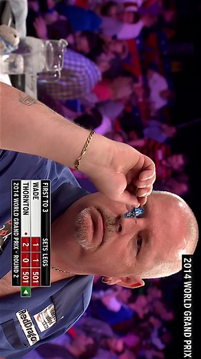 9-Darter on the Bullseye by Robert Thornton at the World Grand Prix 4k 60 fps #darts #highlight #moment #4k #rare #fyp