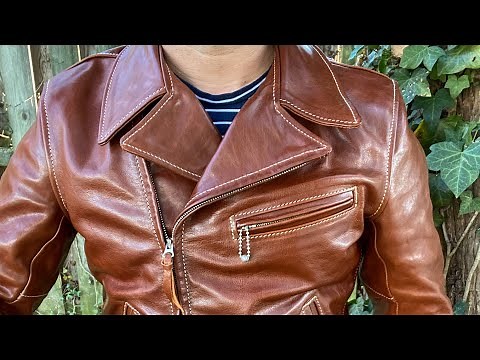 Aero Leather "Hooch Hauler" Jacket in Russet Badalassi UNBOXING