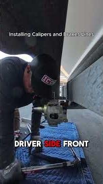 Installing Trailer Calipers and Brake Lines