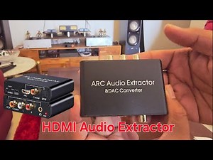 Connect your TV to the Music System | ARC HDMI Audio Extractor | Unboxing
