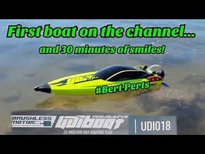UDI RC UD1018: Unboxing, speed test, first issues, and jumps #bertperts