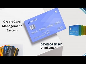 Java/ReactJS FSD - Credit card Management System Done by BE Student