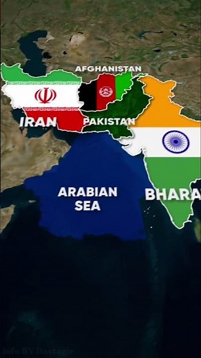 Pakistan on world Map