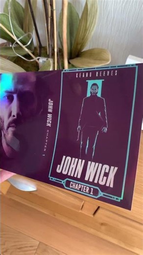 John wick holographic cover print normal lighting