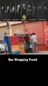 19K views · 172 reactions | Funny Box Wrapping People | LahoriFied #reelsfb #reelsviralシ #reelsvideo | The Daily Mix | Facebook