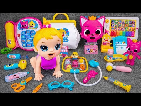 63 Minutes Satisfying Unboxing Pinkfong Doctor Toys Playset Review