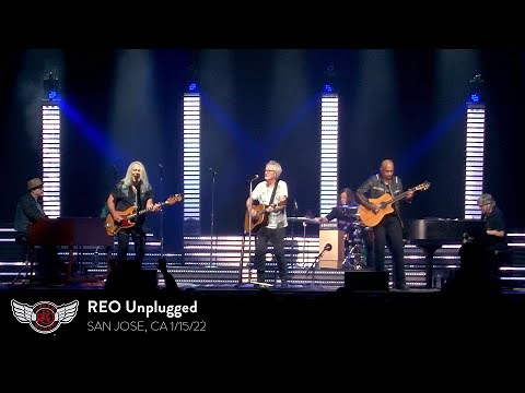 REO Speedwagon Unplugged Live At The San Jose Civic - 1/15/22