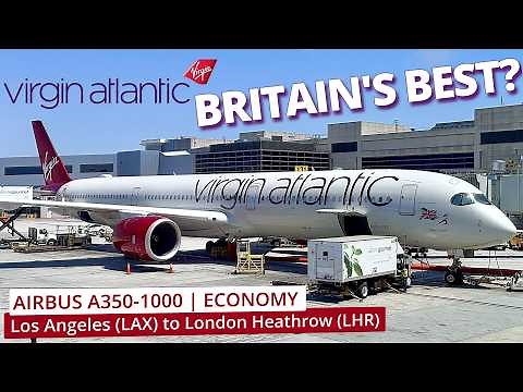 Virgin Atlantic Economy Class Review: Delightful Airbus A350 from Los Angeles to London