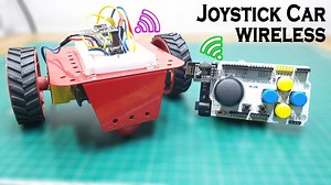 Arduino Wireless Joystick Car nRF24L01 Transceiver