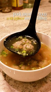 23K views · 82 reactions | Meatballs soup with the leftover momo...
