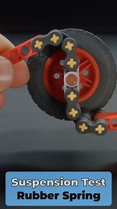 DIY Rubber Suspension - LEGO Experiments #experiment #suspension #mechanics #LEGOtechnic #LEGO | Dr. Engine