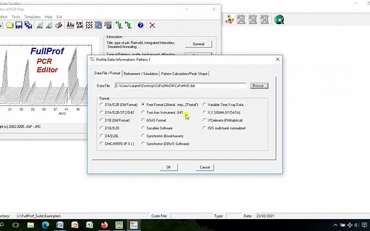 Fullprof-1 以Mn掺杂的CoFe2-xMnxO4为例，手把手教你XRD结果的精修