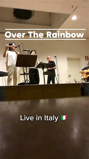 Jazz Flute 『Over The Rainbow🌈』 #jazzflute#flute #italy