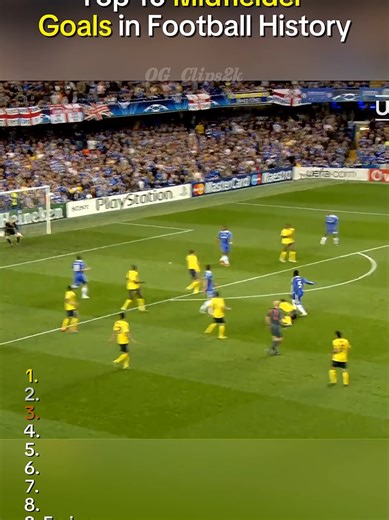 Best midfielder goals ever 🔥 Top 10 ⚽ #football #soccer #midfielder #goals #footballhighlights