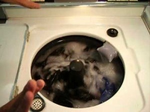 The 1971 Australian Simpson Fully Programmed Fluid Drive washing machine.