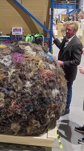World's Largest Ball of Human Hair - Record Breaking Hairball