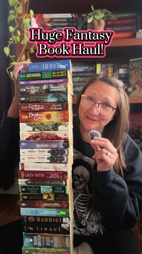 I am not allowed on marketplace! 🙈 But seriously though, I only spent $20! Have you read any of these? Please tell me what you thought! #booktok #bookstack #bookhaul #fantasybooks #fantasyauthors