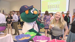 4.2K views · 121 reactions | Wally the Green Monster surprised MAPFRE Insurance employees to celebrate #firstdayofsummer #thelongestday #summersolstice Boston Red Sox | MAPFRE Insurance | Facebook
