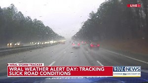 WRAL Weather Alert Day: Storm Tracker gives you a look at road conditions Wednesday morning