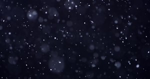 Download Dark winter template with snow falling from upper left to lower right corner in 4K for free