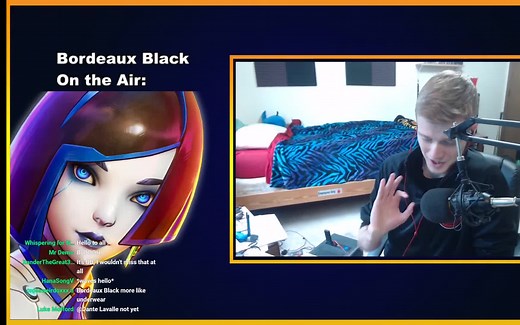 Subverse LIVE Chat With Bordeaux Black (Demi的声优)(生肉)