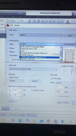 How to Convert AutoCAD DWG file to PDF #autocad