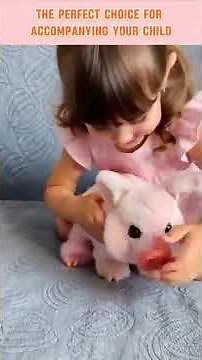 Walking Electric Pig Plush Toy