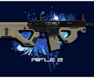 ArtStation - FPS Gun 4K - Rifle 2 | Game Assets