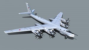 Tupolev Tu-95 MS Bear H - Buy Royalty Free 3D model by Tim Samedov (@citizensnip)