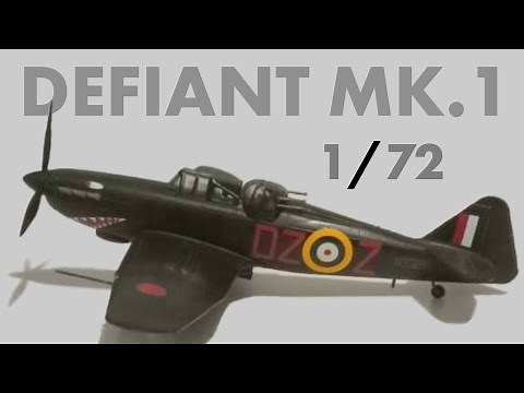 Airfix's 1/72 Boulton Paul Defiant Mk 1 Full Build
