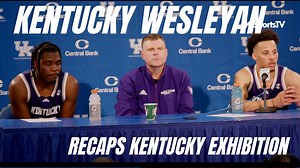 2.5K views · 41 reactions | Kentucky Wesleyan College Panthers mens basketball recaps the 123-52 loss to Kentucky in exhibition. | KySports.TV | Facebook