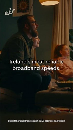 eir Ireland's Most Reliable Broadband Speeds