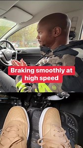Is this how you brake smoothly? #manualcar | Driving Test tips