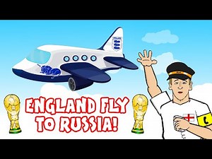 🛫ENGLAND FLY TO RUSSIA 2018!🛫 The Song! (Harry Kane's Plane World Cup 2018)