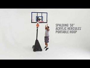Spalding 50" acrylic NBA Hercules System