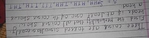 Three coins are tossed simulitan eously. Find the probability t... | Filo