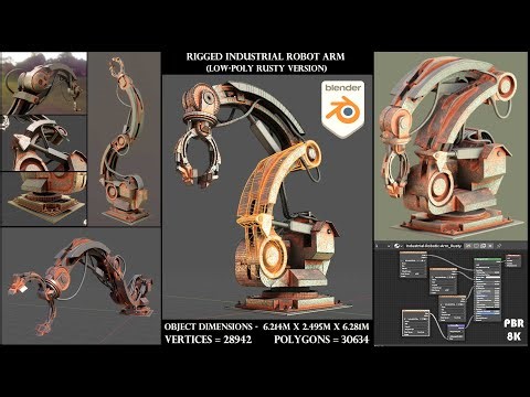 Robot Arm (Rusty Version)