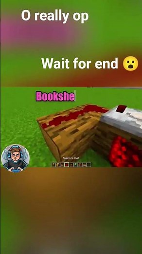 how to build bookshelf door in Minecraft