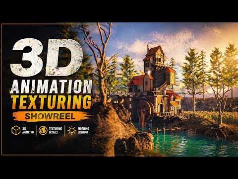 3D Artist Showreel 2026 | Modeling, Texturing & Animation | Maya / Substance Painter. #showreel #3d