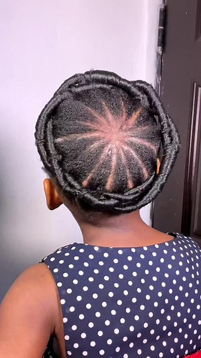 kids hair tutorial. African threading using Brazilian wool. #kidshairstyles #kidshair #hairstyletutorial #naturalhair #afrohair #hairstyles #threading #africanthreading #afrohairstyle