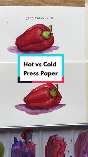 Hot Press vs Cold Press Watercolor Paper: Understanding the Difference