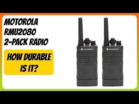 REVIEW (2025): Motorola RMU2080 2-Pack Radio. Features.