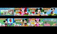 Mix of 8 videos from youtube : Mickey Mouse Clubhouse Season 1 (8 episodes played at the same time) #1