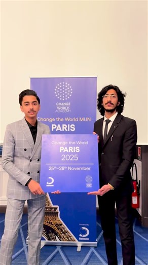 29 reactions · 4 comments | Our Roots IVY delegates stepped in CWMUN Paris with confidence, curiosity, and that unstoppable #IVYEnergy we all know and love. ✨ Ready to dive into global conversations, gain new perspectives, and create unforgettable moments. The team is already making waves! Go shine, team! Paris is yours!  RootsIVY #CWMUNParis #ModelUN #MUN #Futureleaders | Roots Ivy Westridge Campus Rawalpindi | Facebook